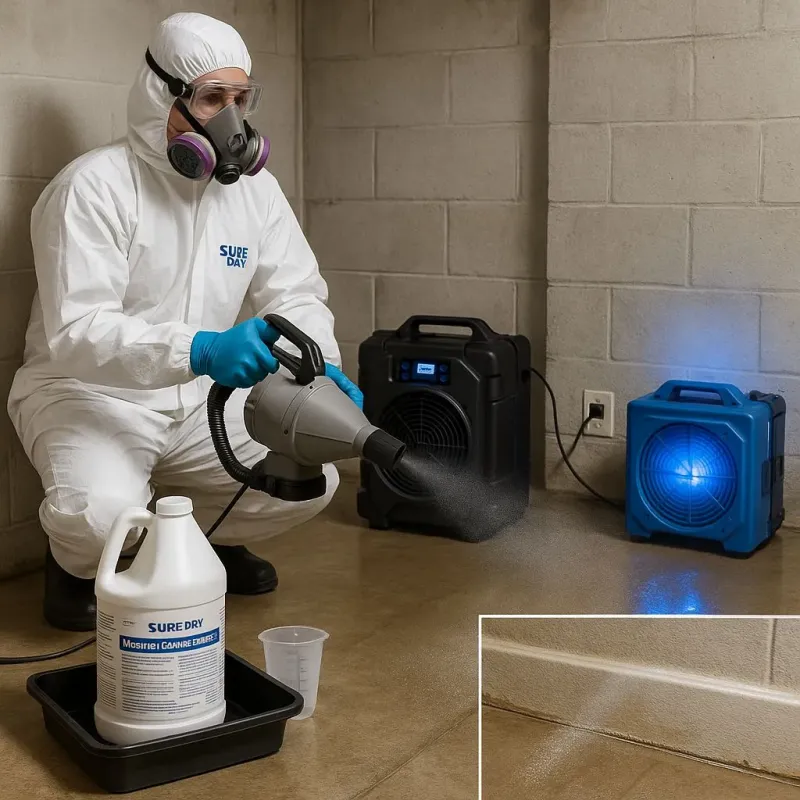 Sanitization and Odor Removal process in Rosamond, CA