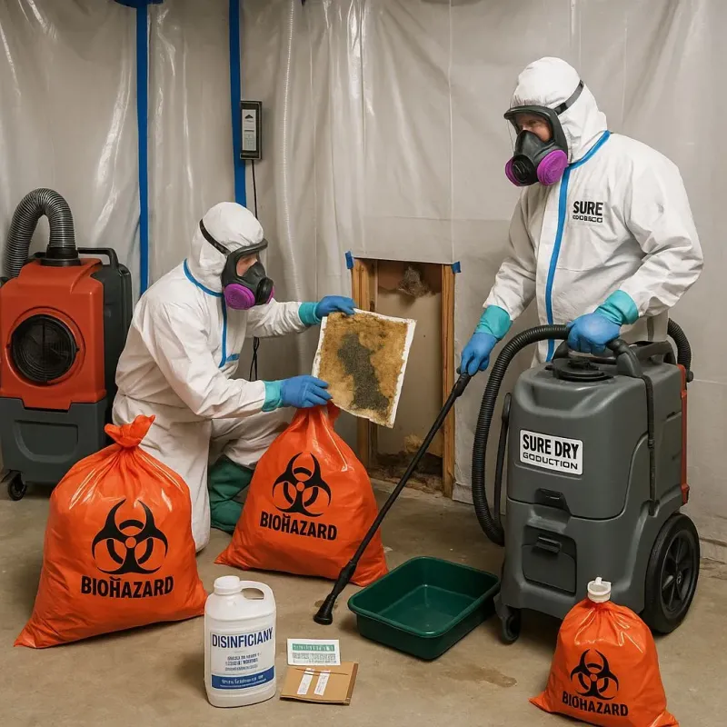 Contaminated Water Handling Protocols process in Rosamond, CA