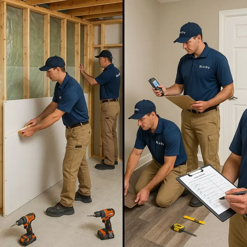 Repairs and Reconstruction process in Rosamond, CA