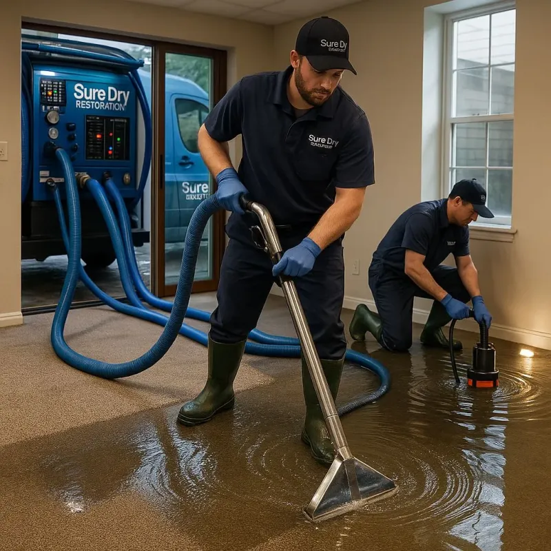 Water Extraction and Removal process in Rosamond, CA